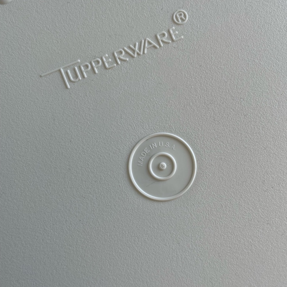 (8) Vintage Tupperware Slotted Food Lunch Dinner Trays - Picture 8 of 9